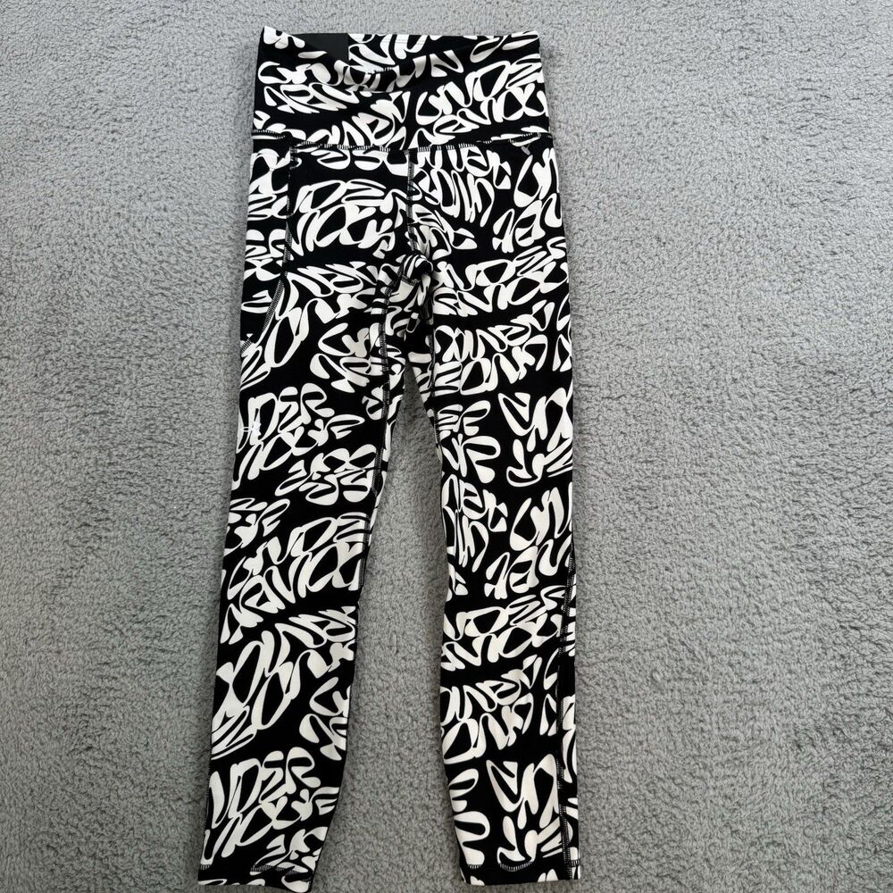 Under Armour Women's XS‎ Vanish AOP Ankle Leg Compression Black/White NWT